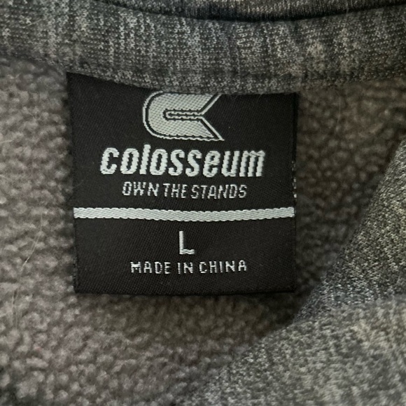 Florida Gators Colosseum Sweatshirt Hoodie  Size Large Heather Grey Unisex - Picture 6 of 8